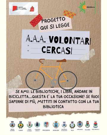 Qui si legge locandina